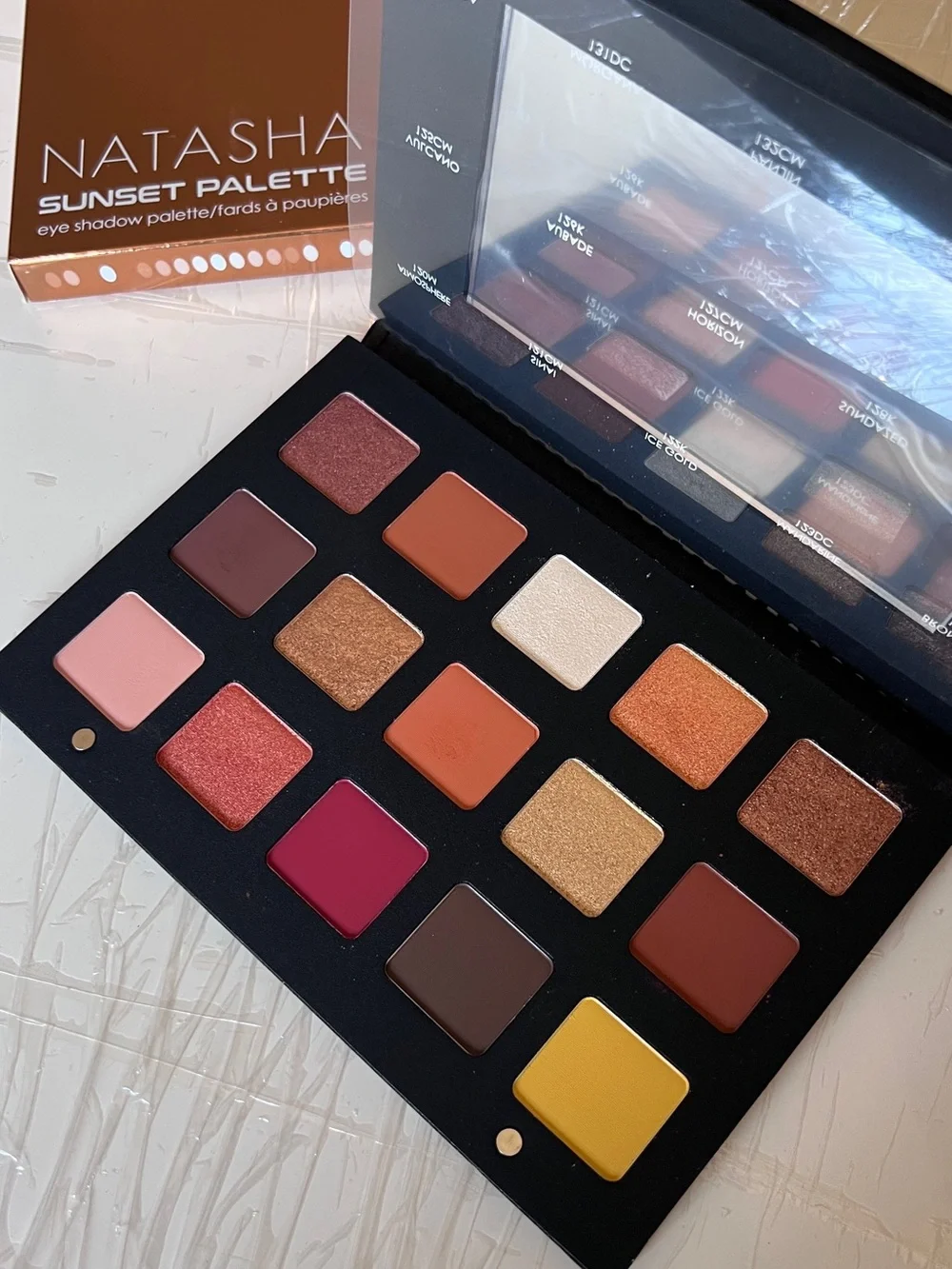 [Almost New] Natasha Sunset Palette Eyeshadow Palette ~ SUNSET